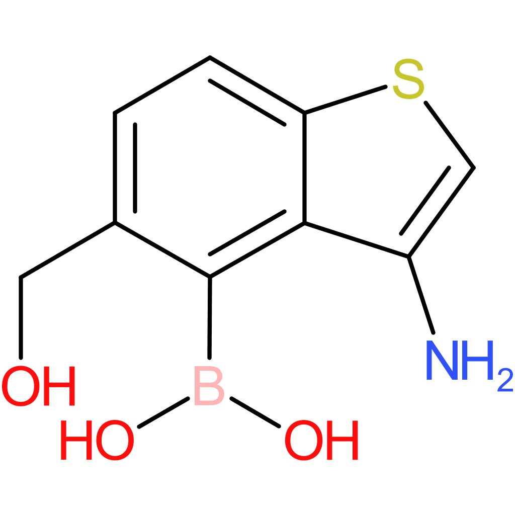 3-amino-5-(hydroxymethyl)benzothiophene-4-boronic acid
