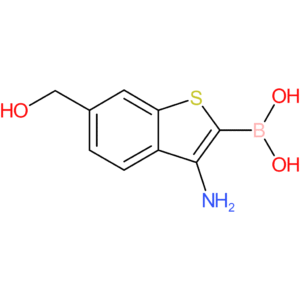 3-amino-6-(hydroxymethyl)benzothiophene-2-boronic acid