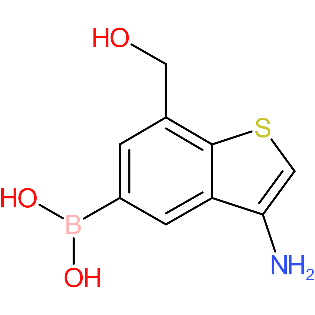 3-amino-7-(hydroxymethyl)benzothiophene-5-boronic acid