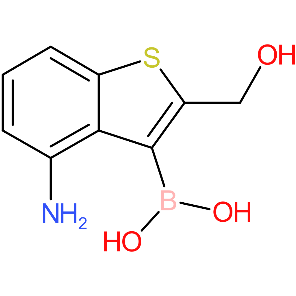 4-amino-2-(hydroxymethyl)benzothiophene-3-boronic acid