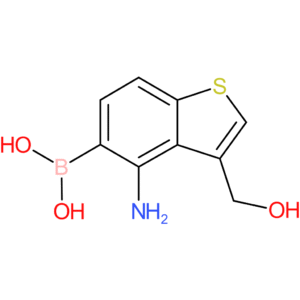4-amino-3-(hydroxymethyl)benzothiophene-5-boronic acid
