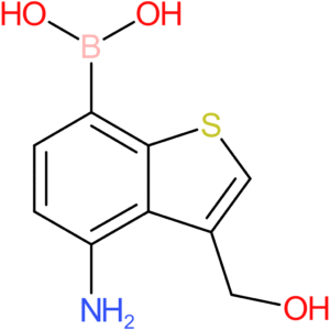 4-amino-3-(hydroxymethyl)benzothiophene-7-boronic acid