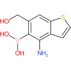 4-amino-6-(hydroxymethyl)benzothiophene-5-boronic acid