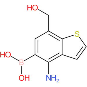 4-amino-7-(hydroxymethyl)benzothiophene-5-boronic acid
