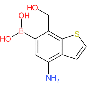 4-amino-7-(hydroxymethyl)benzothiophene-6-boronic acid