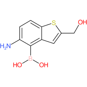5-amino-2-(hydroxymethyl)benzothiophene-4-boronic acid