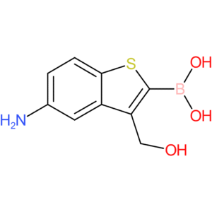 5-amino-3-(hydroxymethyl)benzothiophene-2-boronic acid