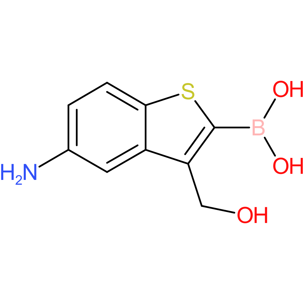 5-amino-3-(hydroxymethyl)benzothiophene-2-boronic acid