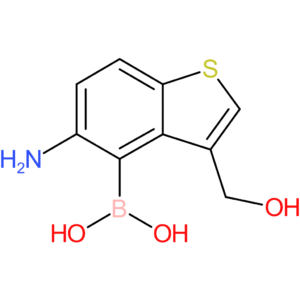 5-amino-3-(hydroxymethyl)benzothiophene-4-boronic acid
