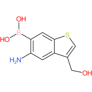 5-amino-3-(hydroxymethyl)benzothiophene-6-boronic acid