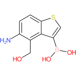 5-amino-4-(hydroxymethyl)benzothiophene-3-boronic acid