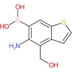 5-amino-4-(hydroxymethyl)benzothiophene-6-boronic acid