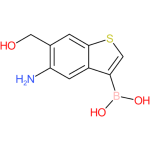 5-amino-6-(hydroxymethyl)benzothiophene-3-boronic acid