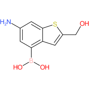 6-amino-2-(hydroxymethyl)benzothiophene-4-boronic acid