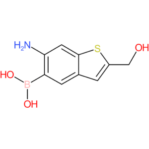 6-amino-2-(hydroxymethyl)benzothiophene-5-boronic acid
