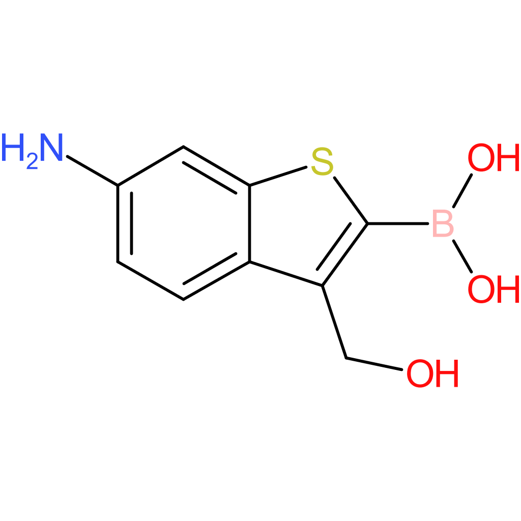 6-amino-3-(hydroxymethyl)benzothiophene-2-boronic acid