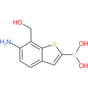 6-amino-7-(hydroxymethyl)benzothiophene-2-boronic acid