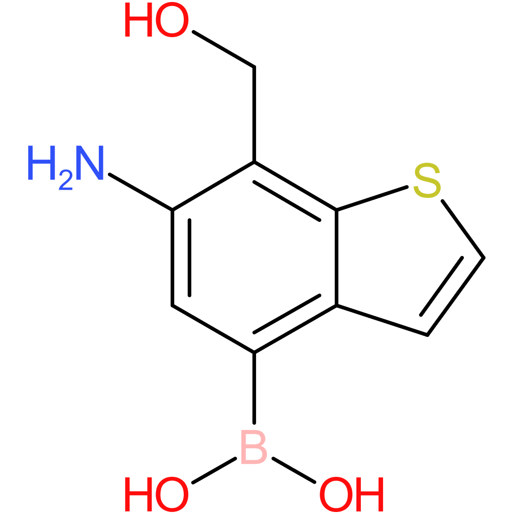 6-amino-7-(hydroxymethyl)benzothiophene-4-boronic acid
