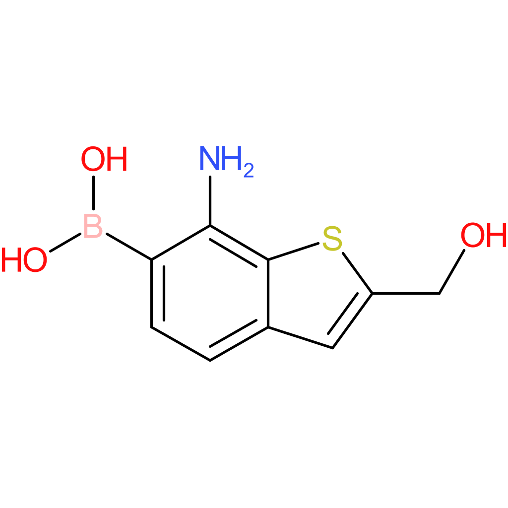 7-amino-2-(hydroxymethyl)benzothiophene-6-boronic acid