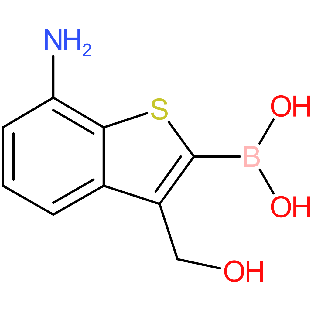 7-amino-3-(hydroxymethyl)benzothiophene-2-boronic acid
