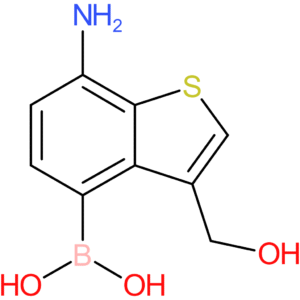 7-amino-3-(hydroxymethyl)benzothiophene-4-boronic acid