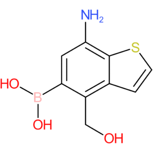 7-amino-4-(hydroxymethyl)benzothiophene-5-boronic acid