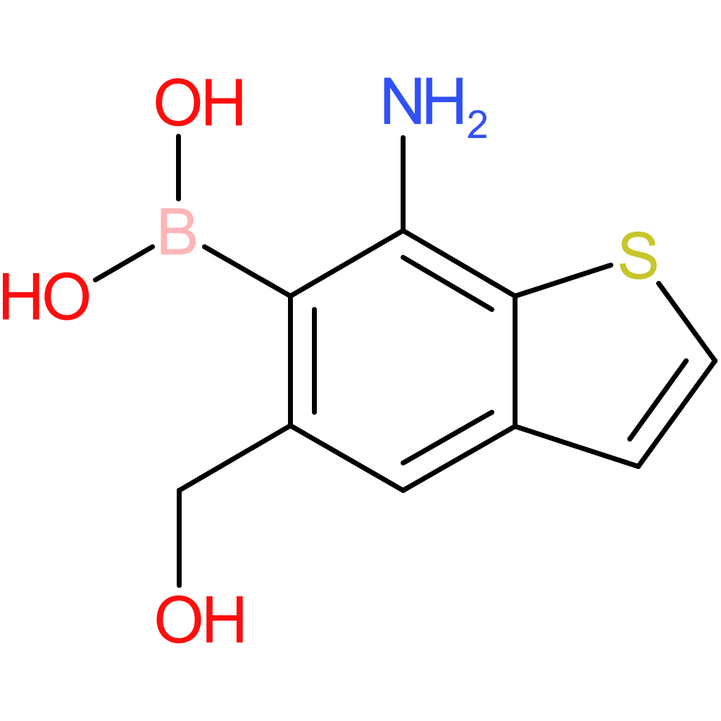 7-amino-5-(hydroxymethyl)benzothiophene-6-boronic acid