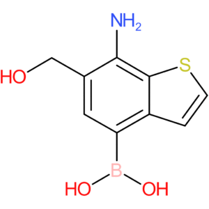 7-amino-6-(hydroxymethyl)benzothiophene-4-boronic acid