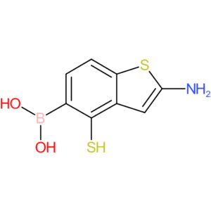 (2-amino-4-sulfanyl-1-benzothiophen-5-yl)boronic acid