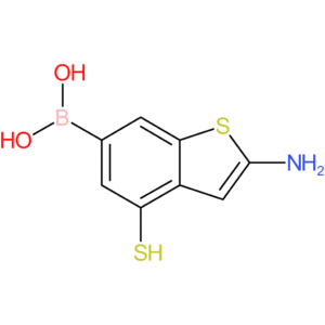 2-amino-4-mercaptobenzothiophene-6-boronic acid