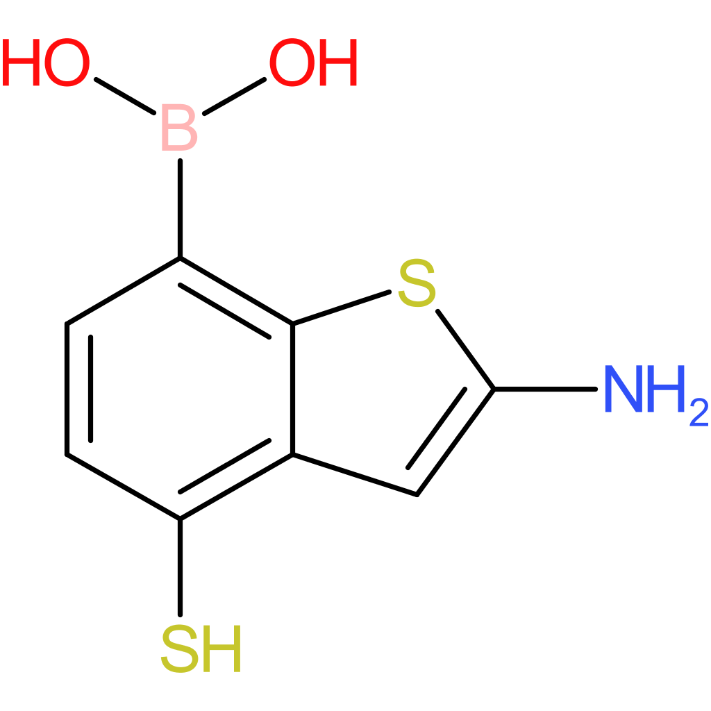 2-amino-4-mercaptobenzothiophene-7-boronic acid