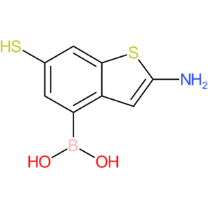(2-amino-6-sulfanyl-1-benzothiophen-4-yl)boronic acid