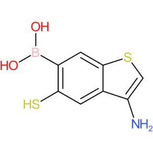 (3-amino-5-sulfanyl-1-benzothiophen-6-yl)boronic acid