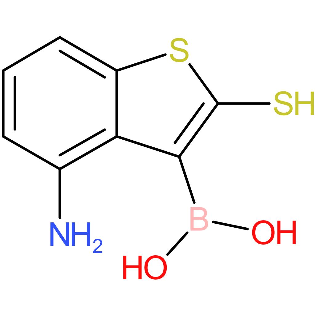 (4-amino-2-sulfanyl-1-benzothiophen-3-yl)boronic acid