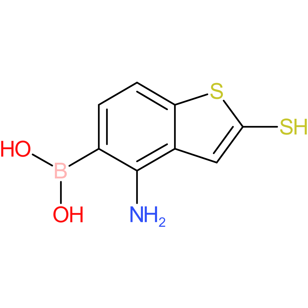 (4-amino-2-sulfanyl-1-benzothiophen-5-yl)boronic acid
