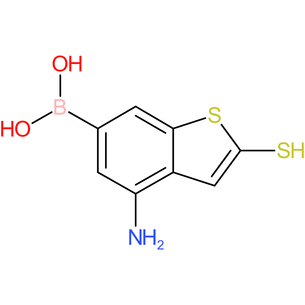 (4-amino-2-sulfanyl-1-benzothiophen-6-yl)boronic acid