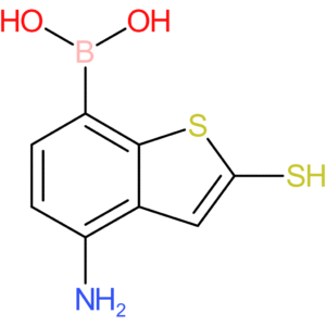 (4-amino-2-sulfanyl-1-benzothiophen-7-yl)boronic acid