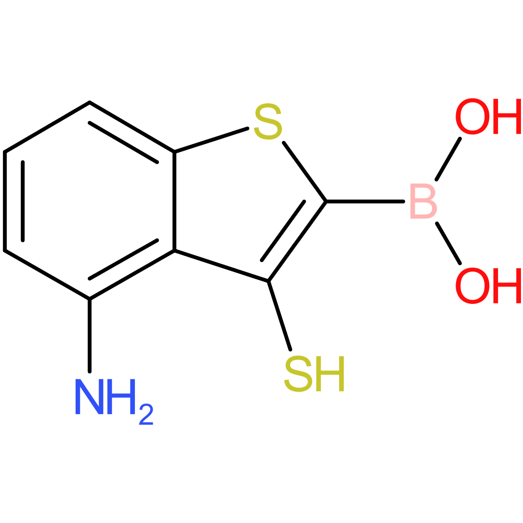 (4-amino-3-sulfanyl-1-benzothiophen-2-yl)boronic acid