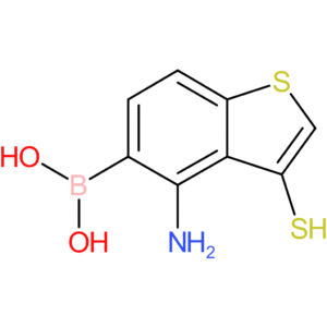 (4-amino-3-sulfanyl-1-benzothiophen-5-yl)boronic acid