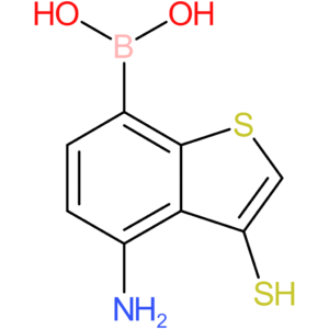 4-amino-3-mercaptobenzothiophene-7-boronic acid