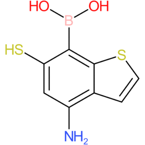 (4-amino-6-sulfanyl-1-benzothiophen-7-yl)boronic acid