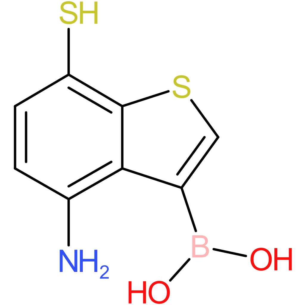 (4-amino-7-sulfanyl-1-benzothiophen-3-yl)boronic acid