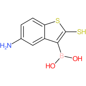 (5-amino-2-sulfanyl-1-benzothiophen-3-yl)boronic acid