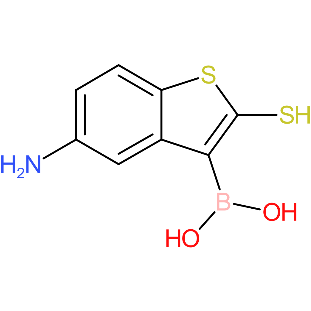 (5-amino-2-sulfanyl-1-benzothiophen-3-yl)boronic acid