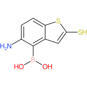 (5-amino-2-sulfanyl-1-benzothiophen-4-yl)boronic acid