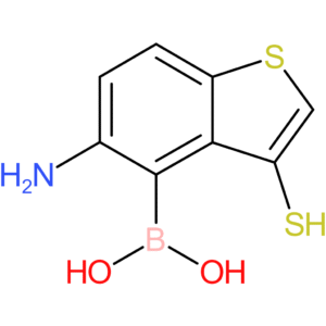 (5-amino-3-sulfanyl-1-benzothiophen-4-yl)boronic acid