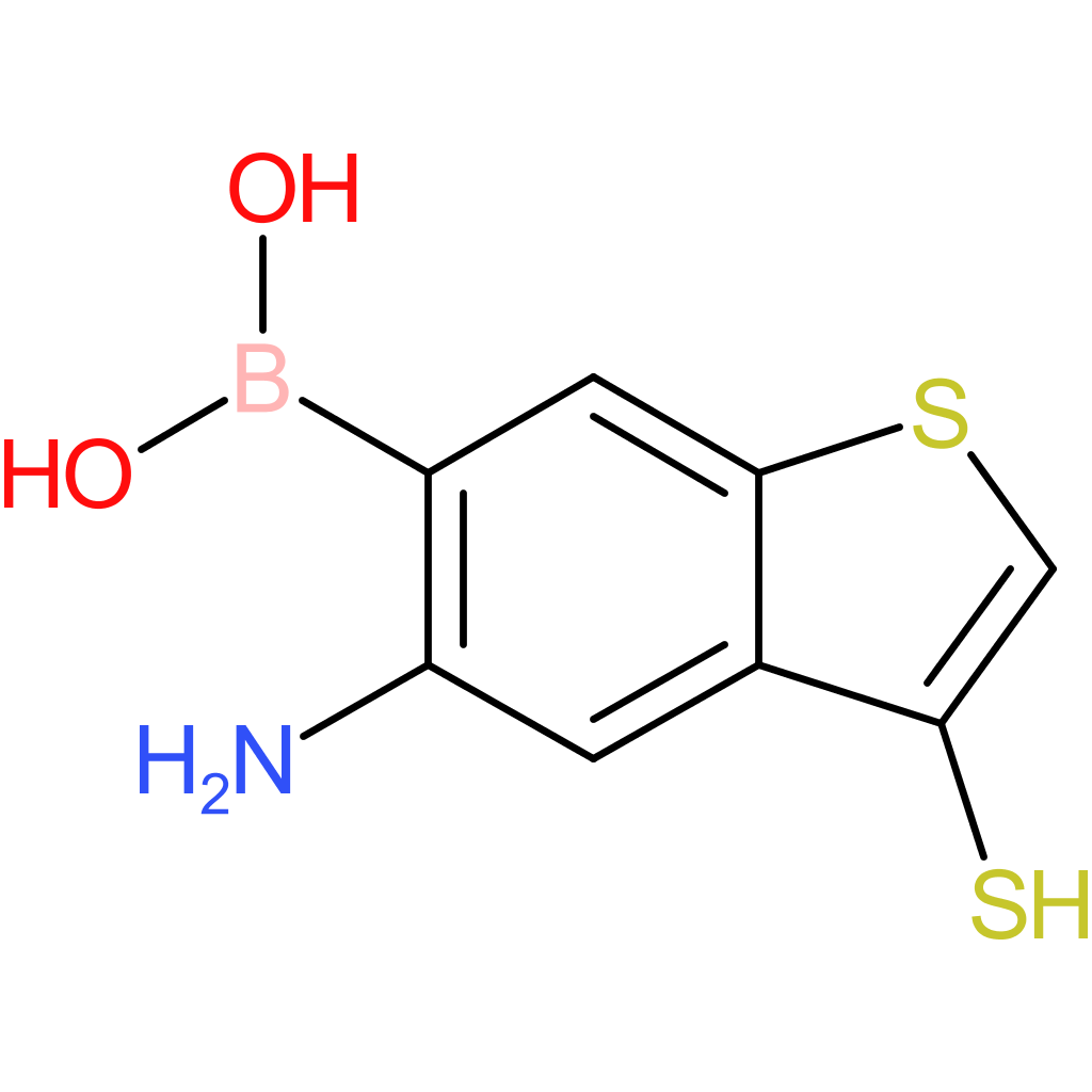 5-amino-3-mercaptobenzothiophene-6-boronic acid