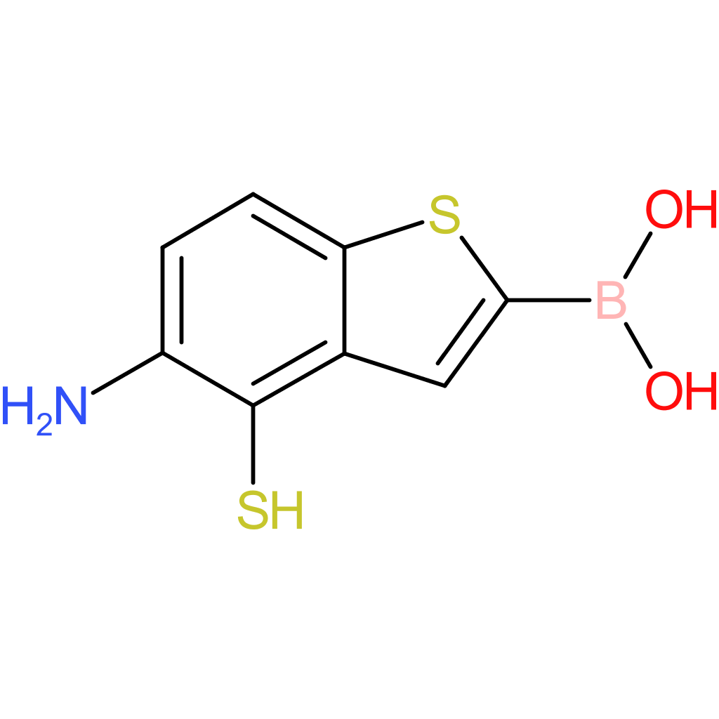 (5-amino-4-sulfanyl-1-benzothiophen-2-yl)boronic acid