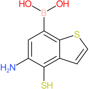 (5-amino-4-sulfanyl-1-benzothiophen-7-yl)boronic acid
