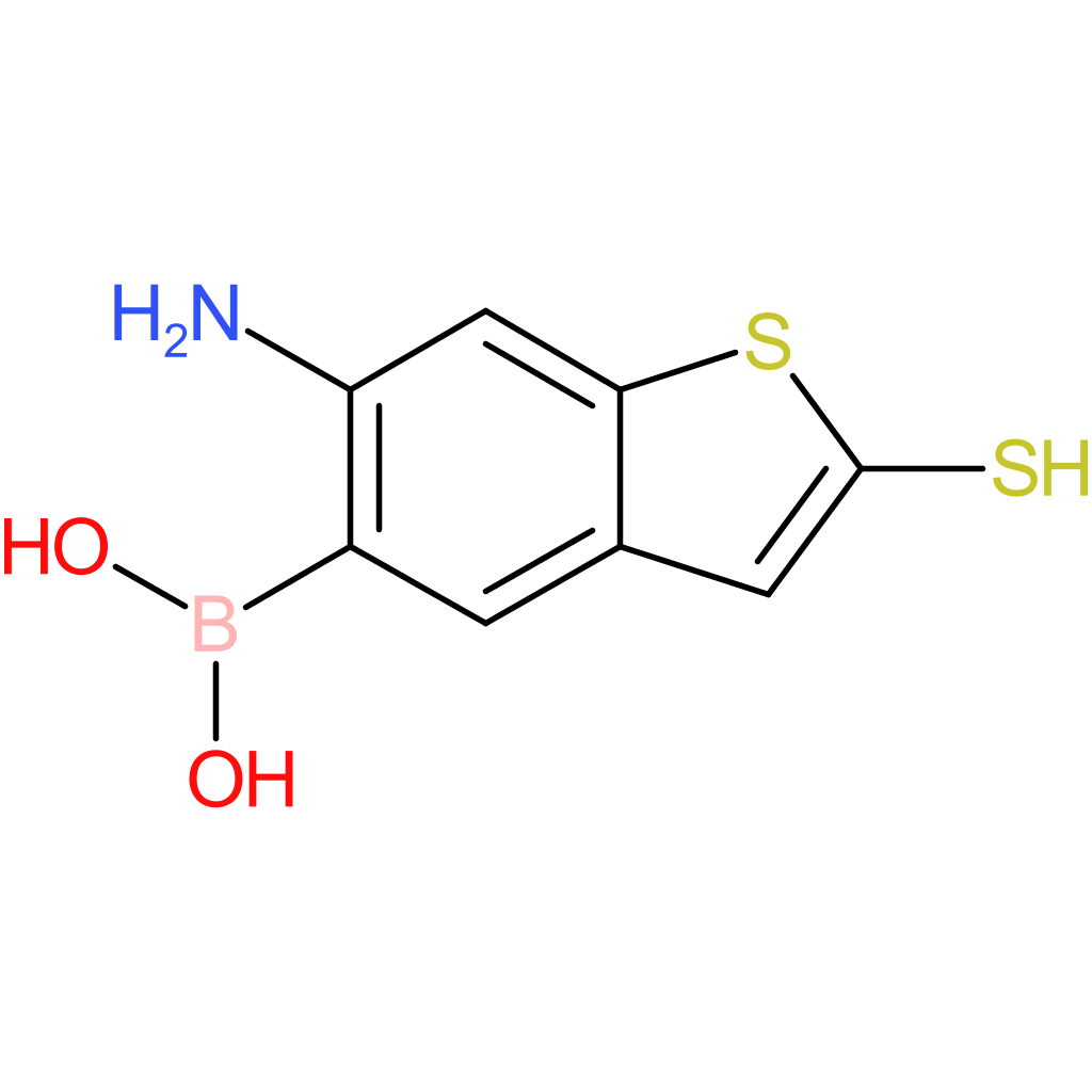 (6-amino-2-sulfanyl-1-benzothiophen-5-yl)boronic acid